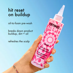 reset pink charcoal scalp cleansing oil - 6.7 oz / 200 ml