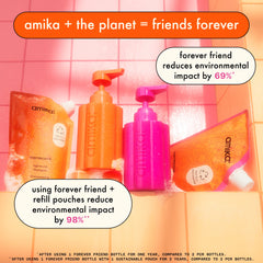 forever friend refillable conditioner bottle