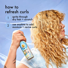 power hour curl hair refreshing spray