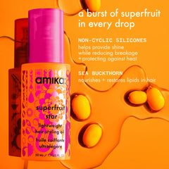 superfruit star lightweight hair styling + heat defense oil - 1.7 oz / 50 ml