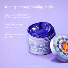 bust your brass toning + strength repair mask - 8 oz / 250 ml