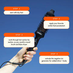 blowout babe thermal ionic hairbrush