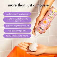 plus size perfect body hair mousse - 8.5 oz / 252 ml