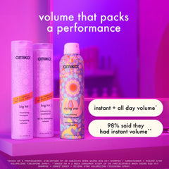 super-sized iconic volume bundle big hit volumizing shampoo + conditioner + rising star volumizing spray
