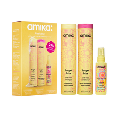 frizz fighters set anti-frizz shampoo, conditioner + treatment