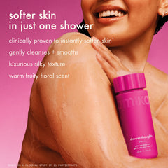 shower thoughts soft + silky body wash