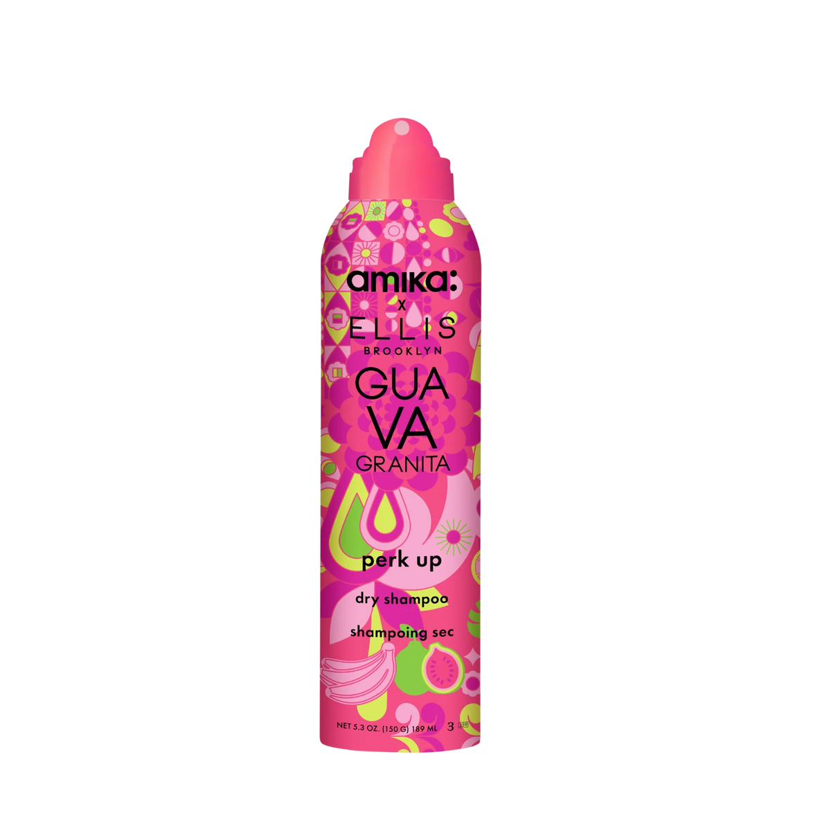 amika x Ellis Brooklyn limited-edition perk up GUAVA GRANITA dry shampoo