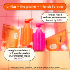 the kure strength repair conditioner forever friend bottle + pouch duo