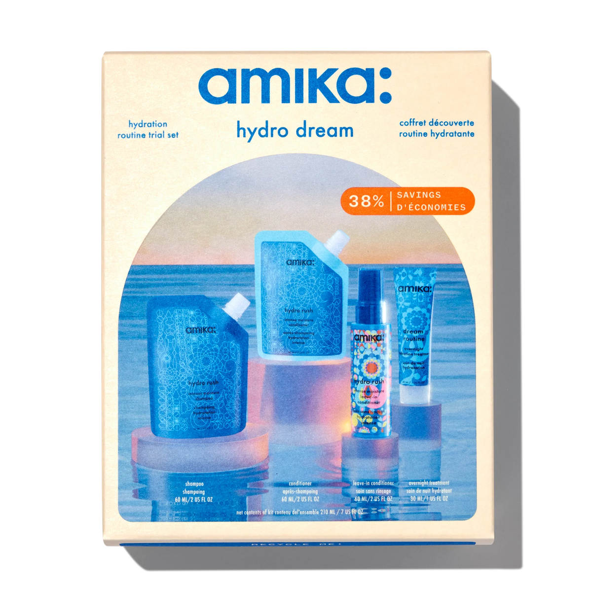 hydro dream hydration routine trial set